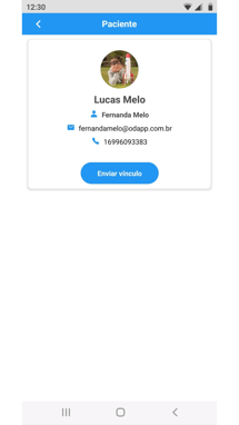 eviar vinculo paciente
